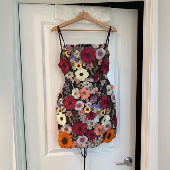 NWOT BRONX AND BANCO BOUQUET MARAYA MULTI STRAPLESS MINI DRESS - Picture 5 of 15